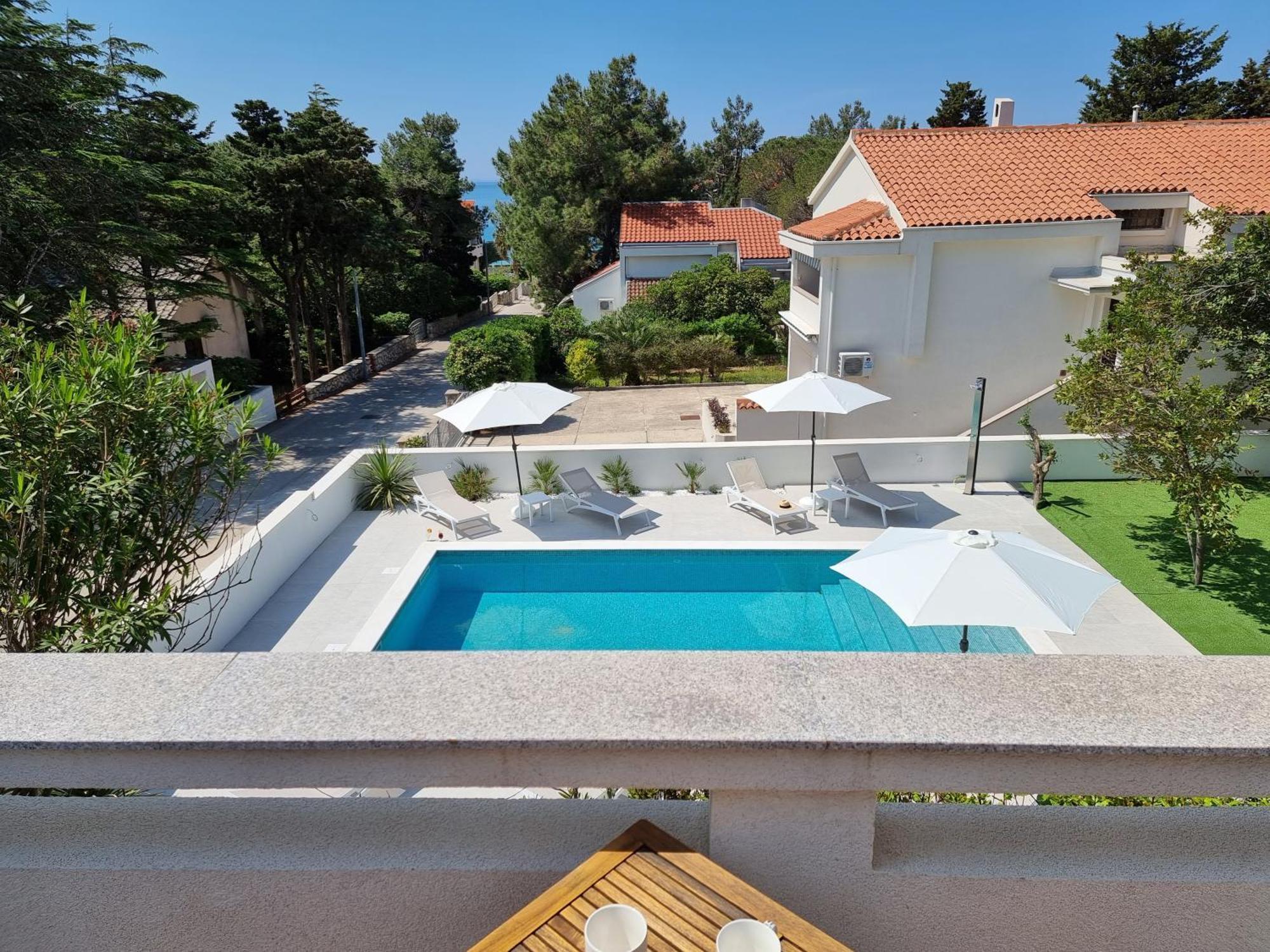 Villa Flamingo Deluxe Novalja Δωμάτιο φωτογραφία